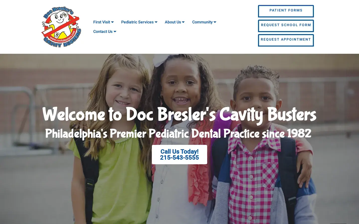 Homepage preview of Doc Bresler’s Cavity Busters
