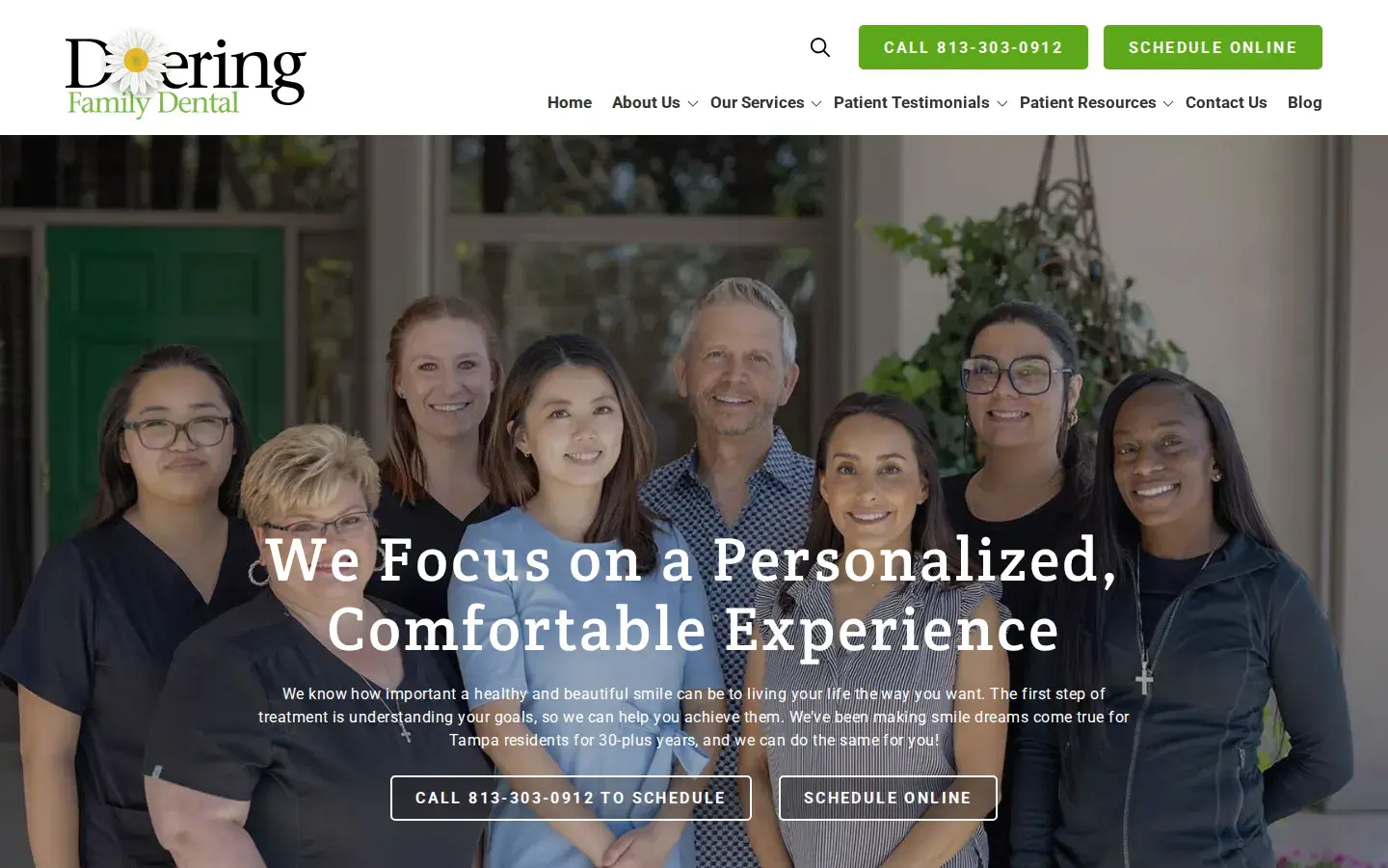 Homepage preview of Doering Family Dental - David Doering