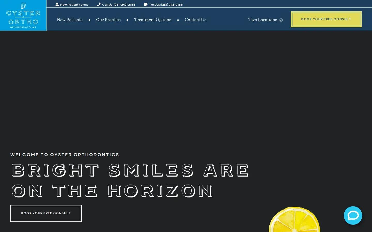 Homepage preview of Donaghey Orthodontics