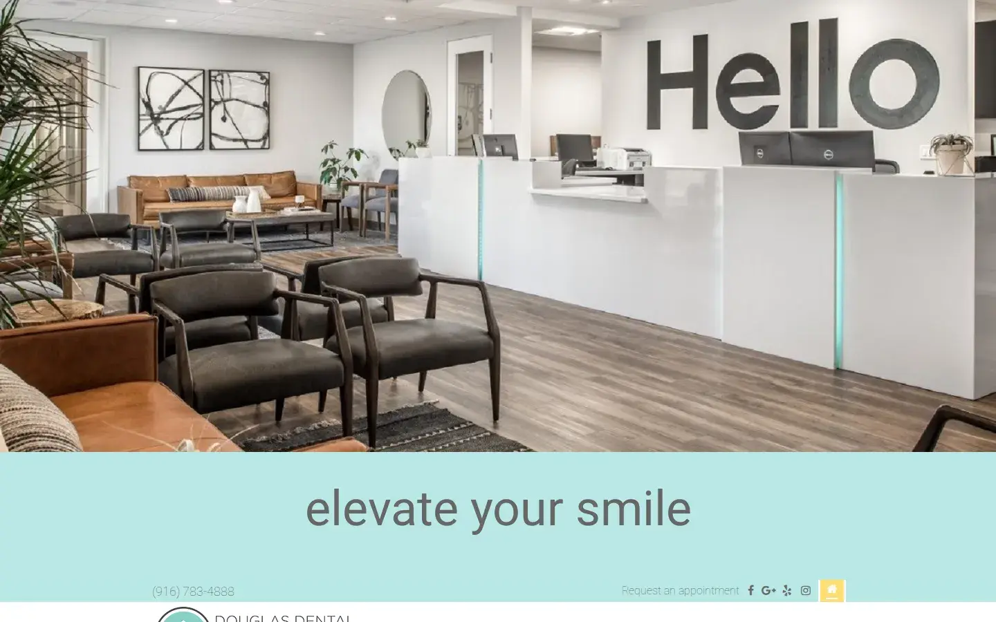 Homepage preview of Douglas Dental & Ortho