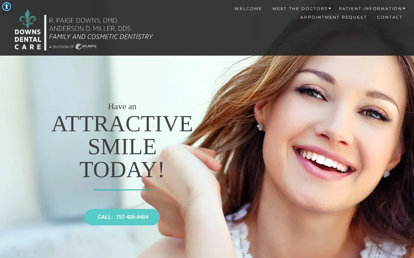 Homepage preview of Downs Dental Care