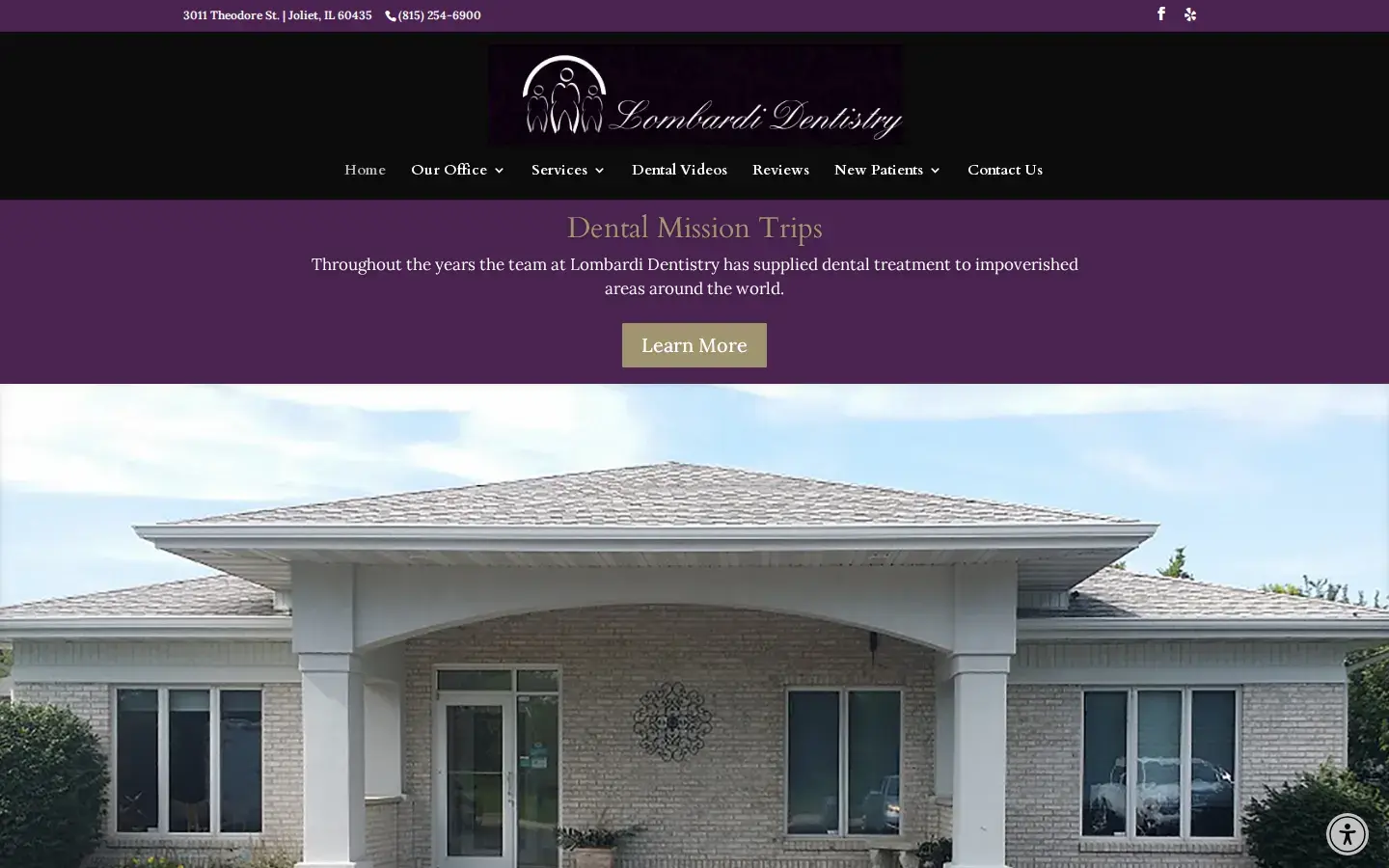 Homepage preview of Dr. Anthony Lombardi & Associates