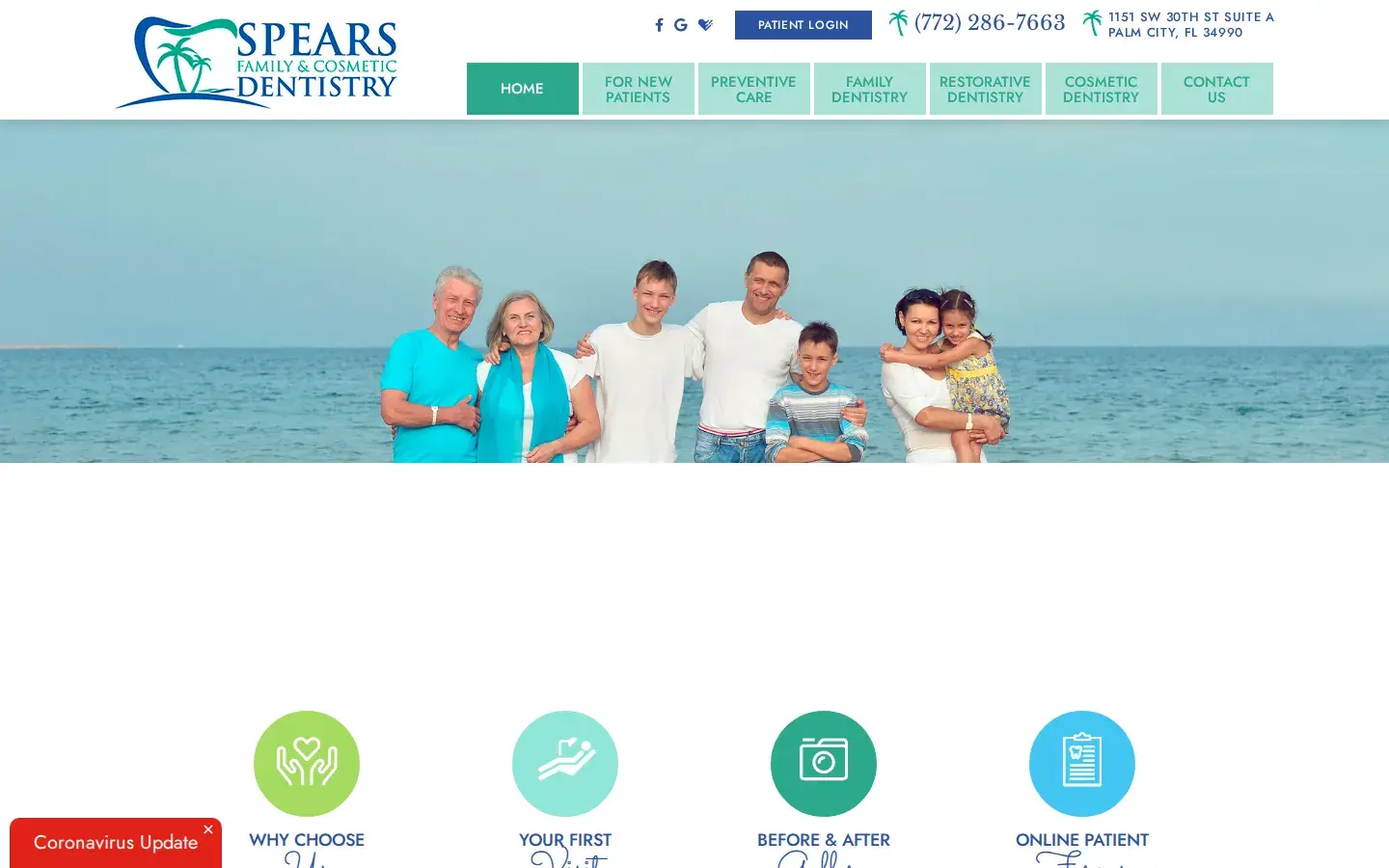 Homepage preview of Dr. Daniel T. Spears