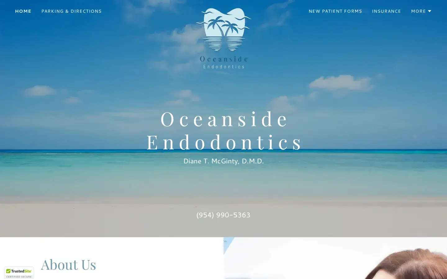 Homepage preview of Dr. Diane T. Mcginty, DMD