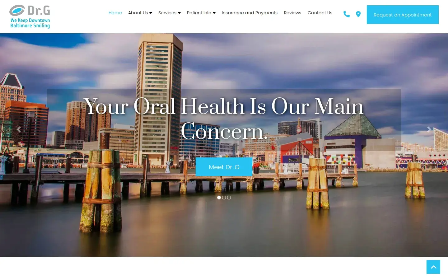 Homepage preview of Dr. Garcia General & Cosmetic Dentistry