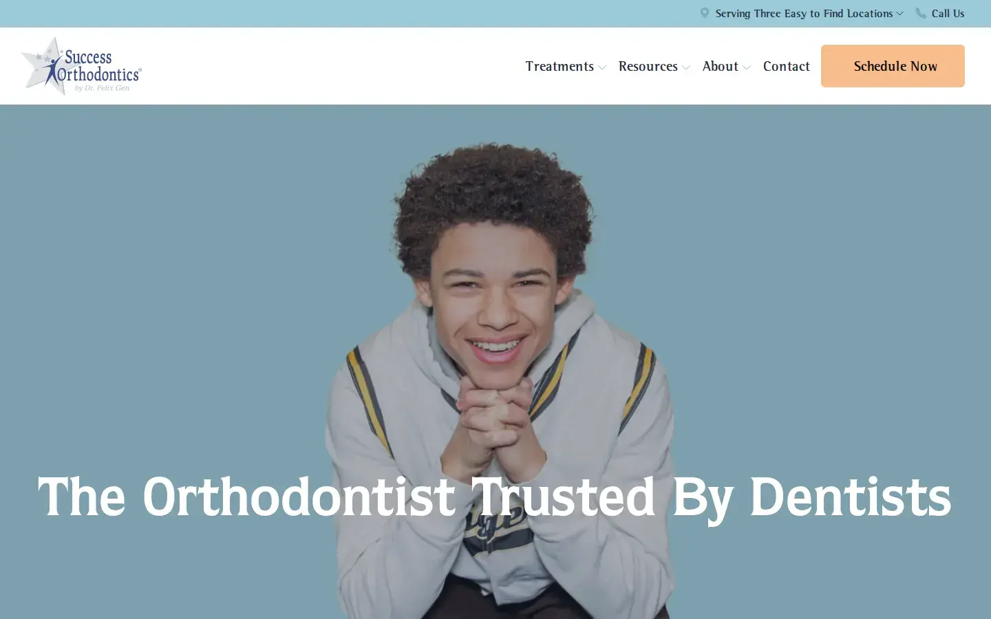 Homepage preview of Dr. Gen Orthodontics