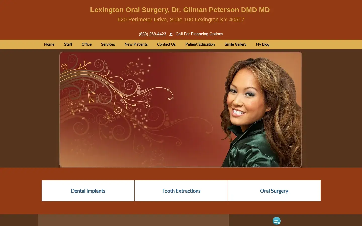 Homepage preview of Dr. Gregory R. Erena, DMD