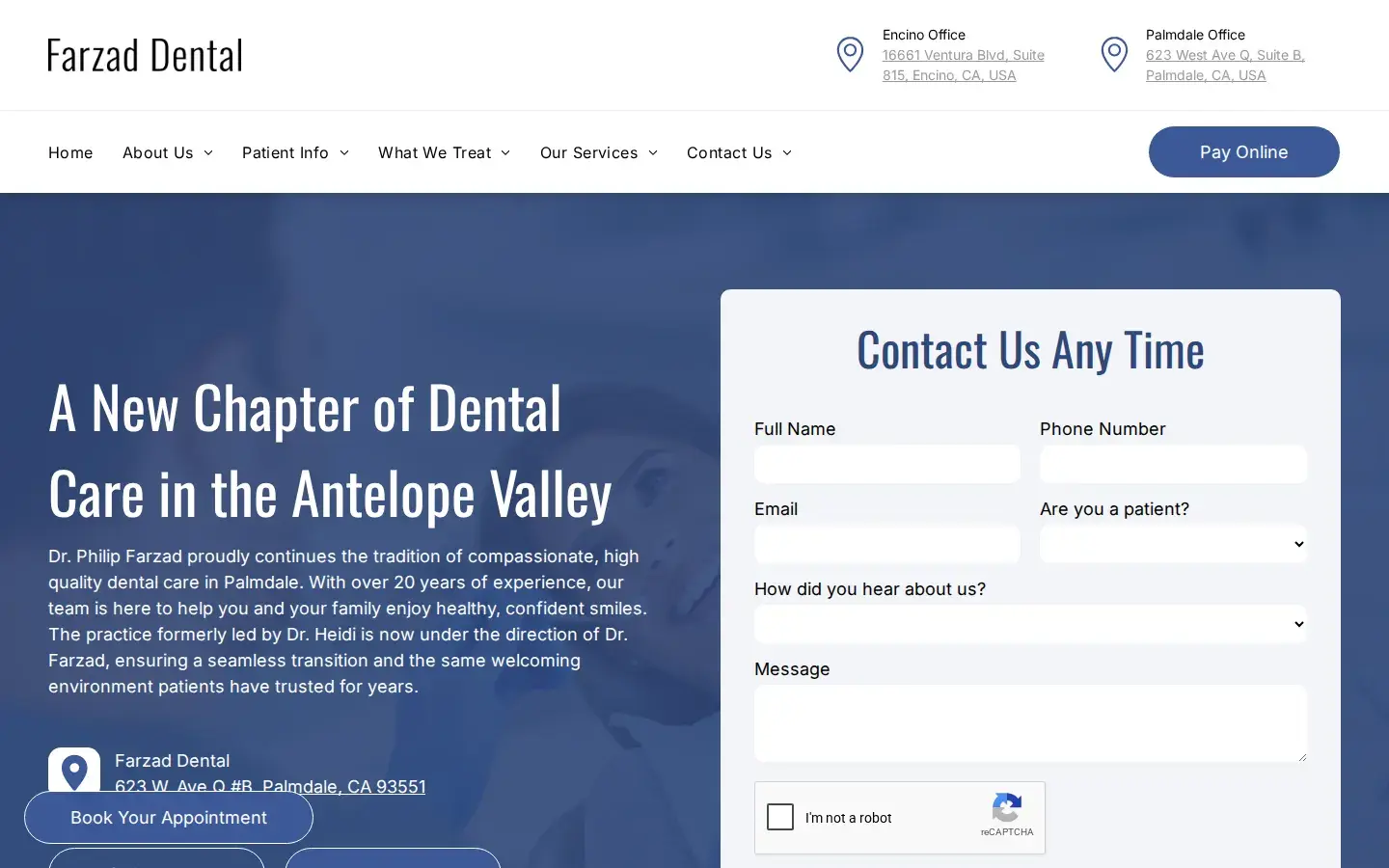 Homepage preview of Dr. Heidi’s Kids Dental Center