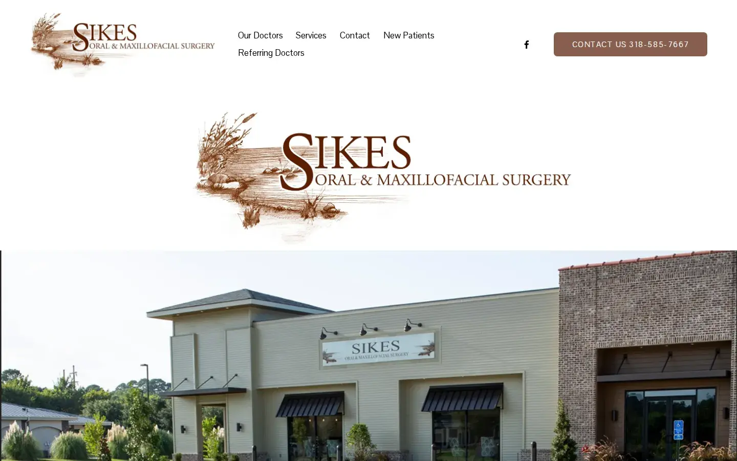 Homepage preview of Dr. James Sikes