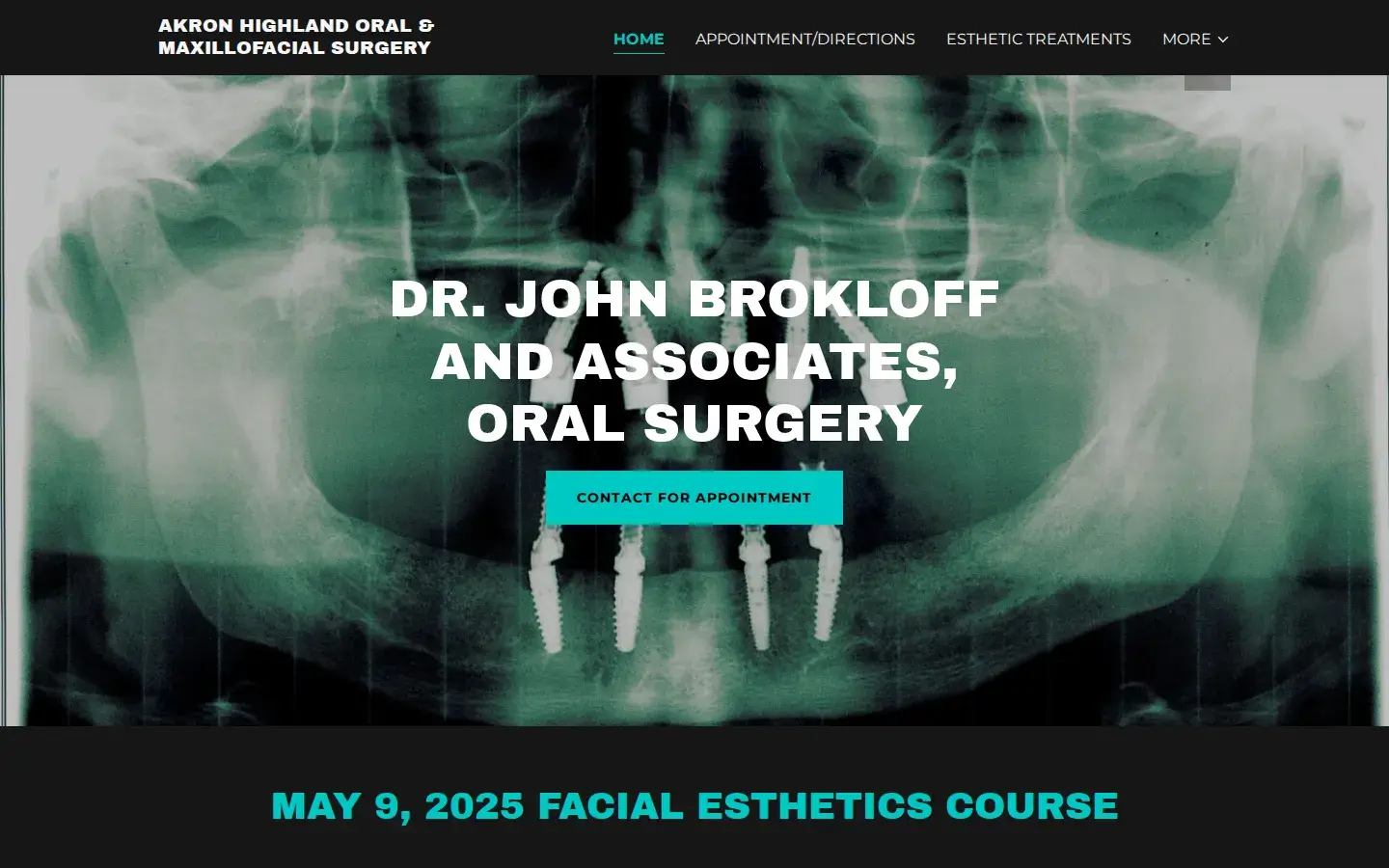 Homepage preview of Dr. John Brokloff, Oral Surgeon