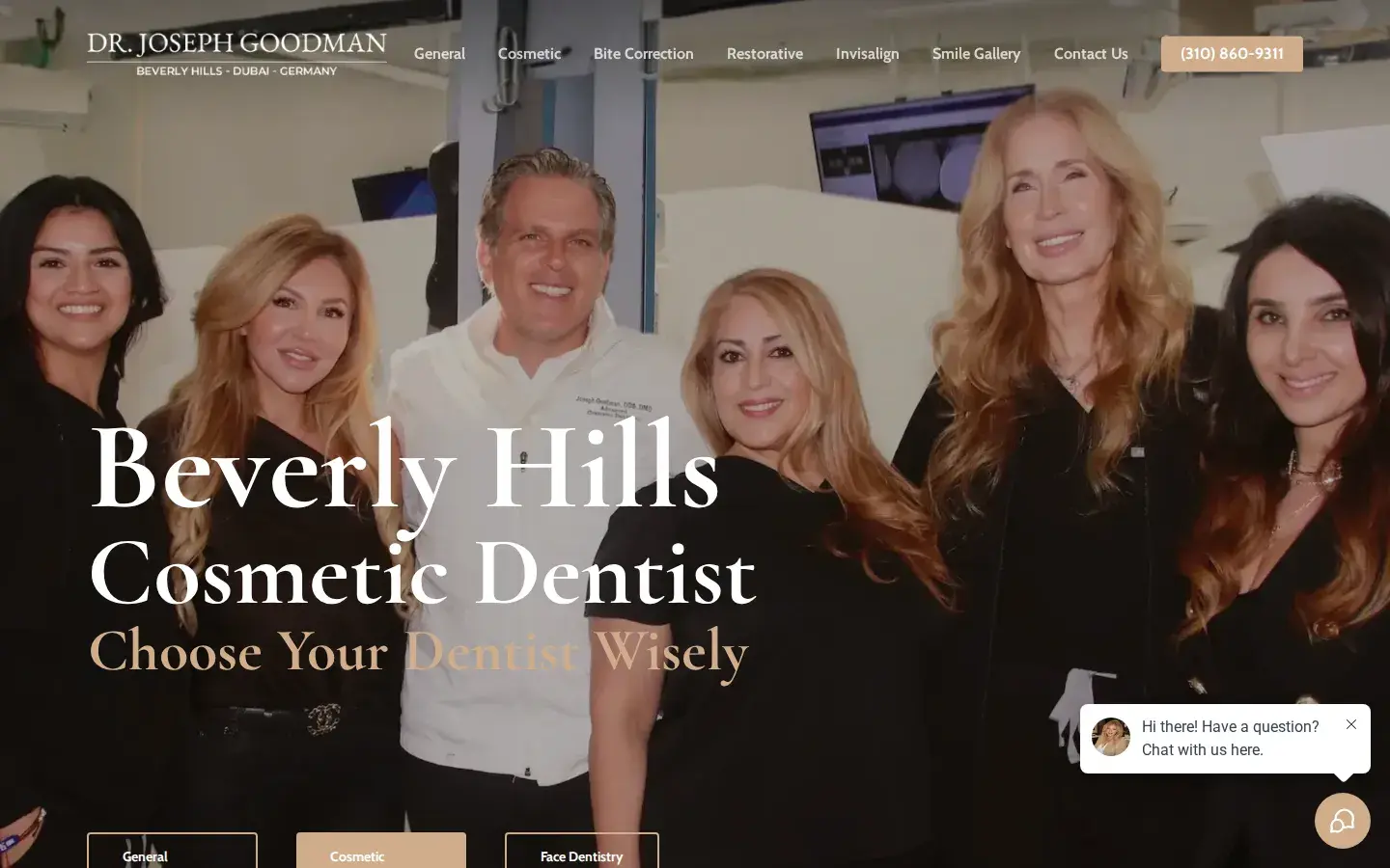 Homepage preview of Dr. Joseph Goodman