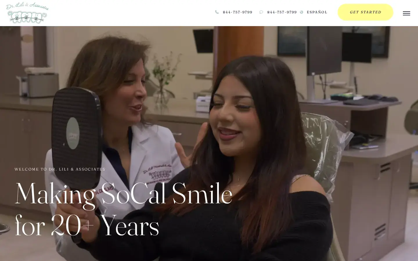 Homepage preview of Dr. Lili & Associates – Santa Ana