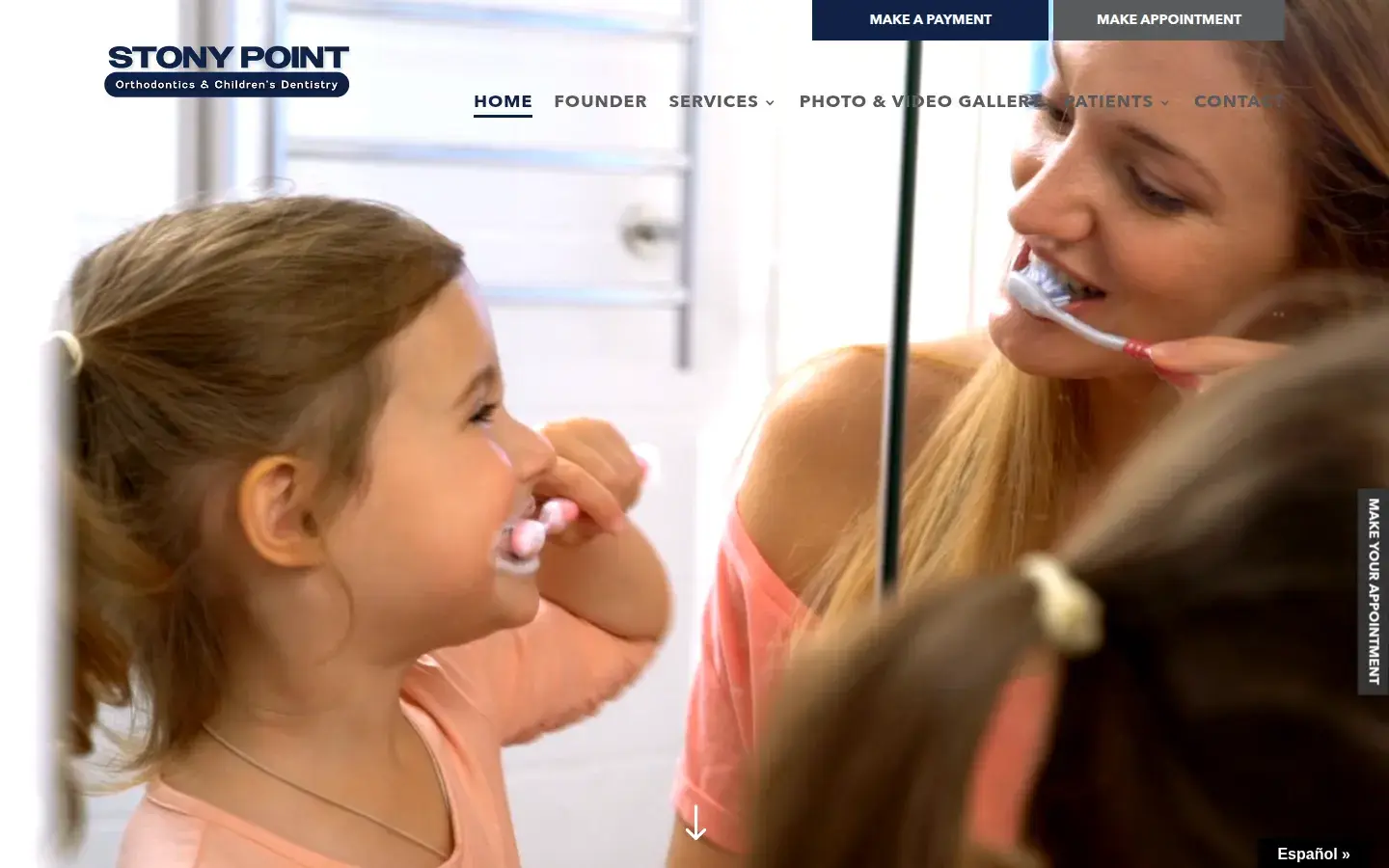 Homepage preview of Dr. Richard Byrd & Associates, Orthodontics and Pediatric Dentistry