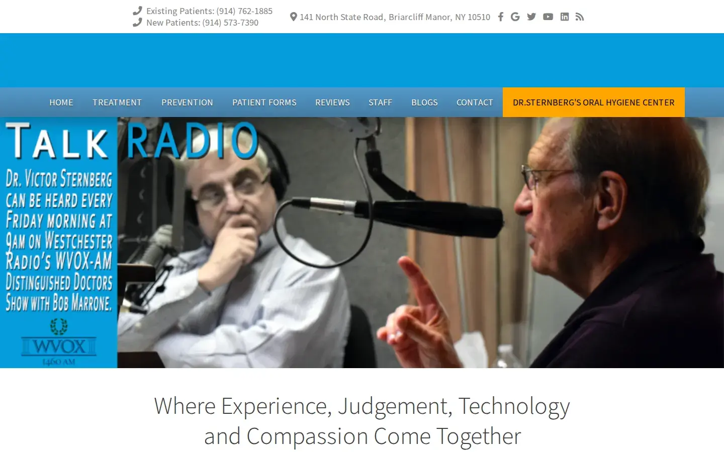 Homepage preview of Dr. Victor M. Sternberg, DMD