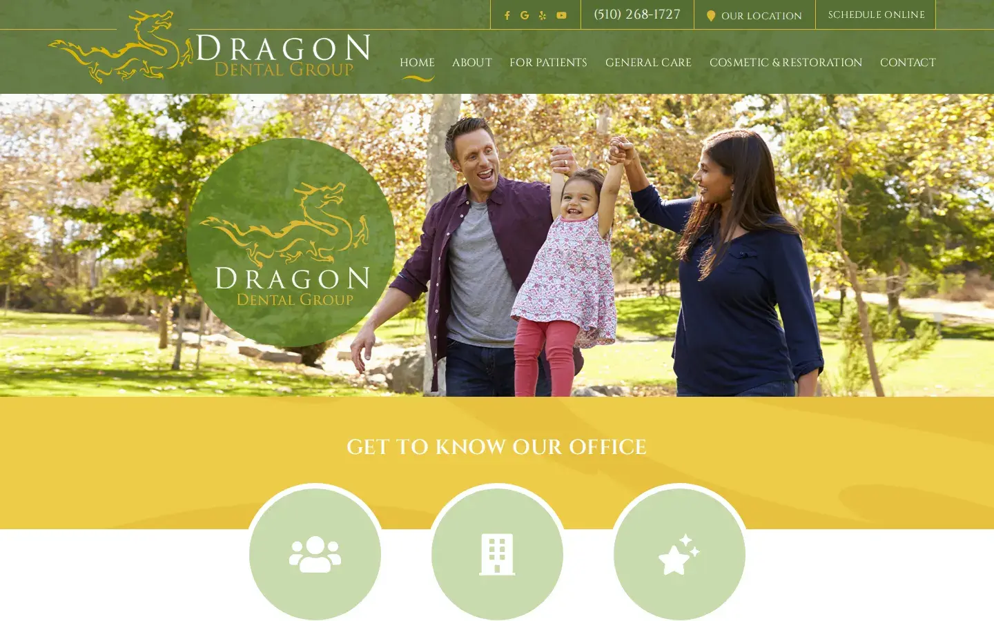 Homepage preview of Dragon Dental