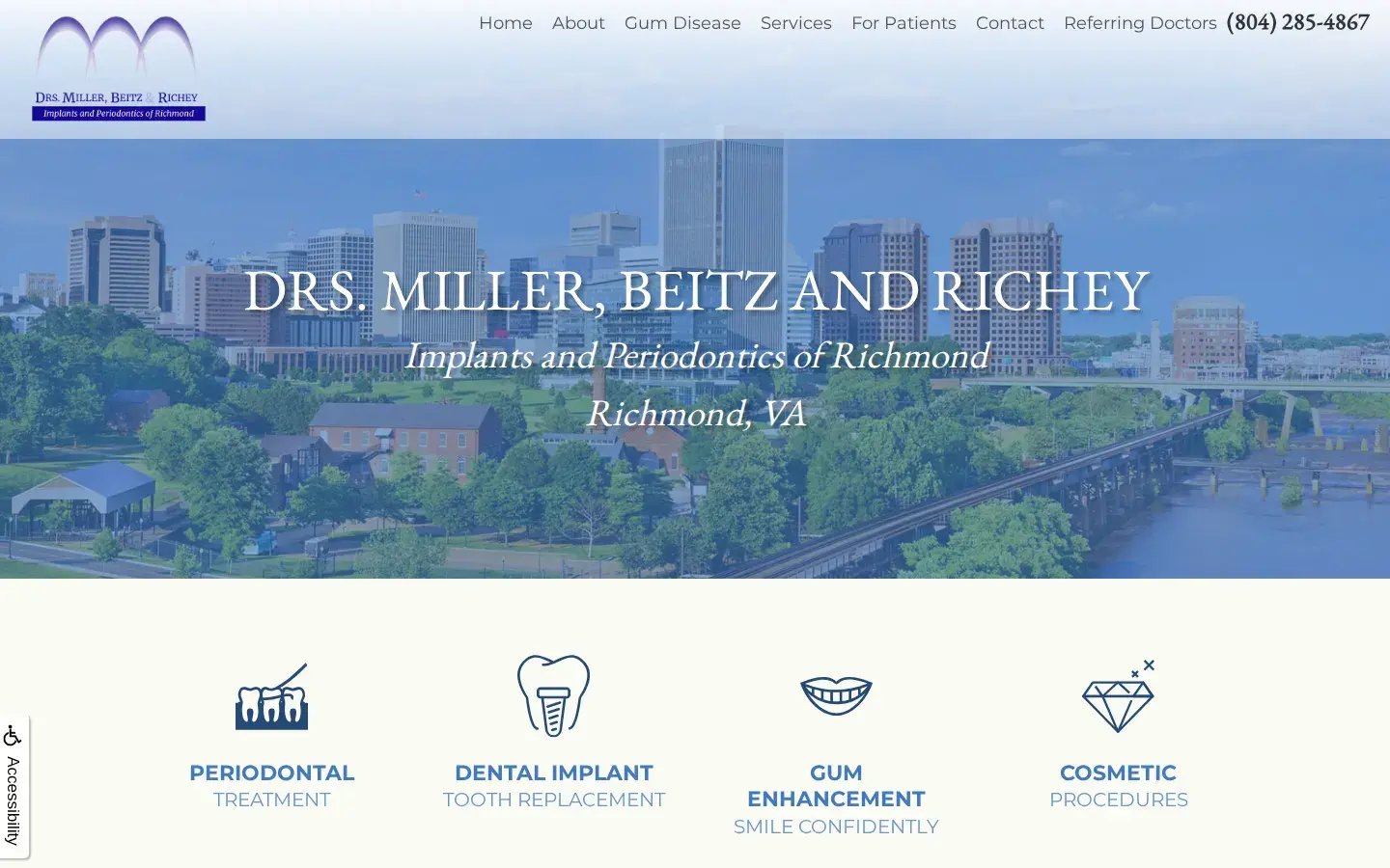 Homepage preview of Drs. Claire Kaugars and Benita Miller