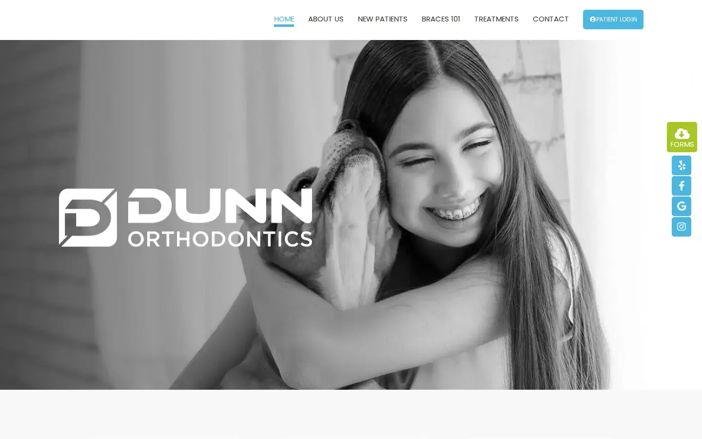 Homepage preview of Dunn Orthodontics
