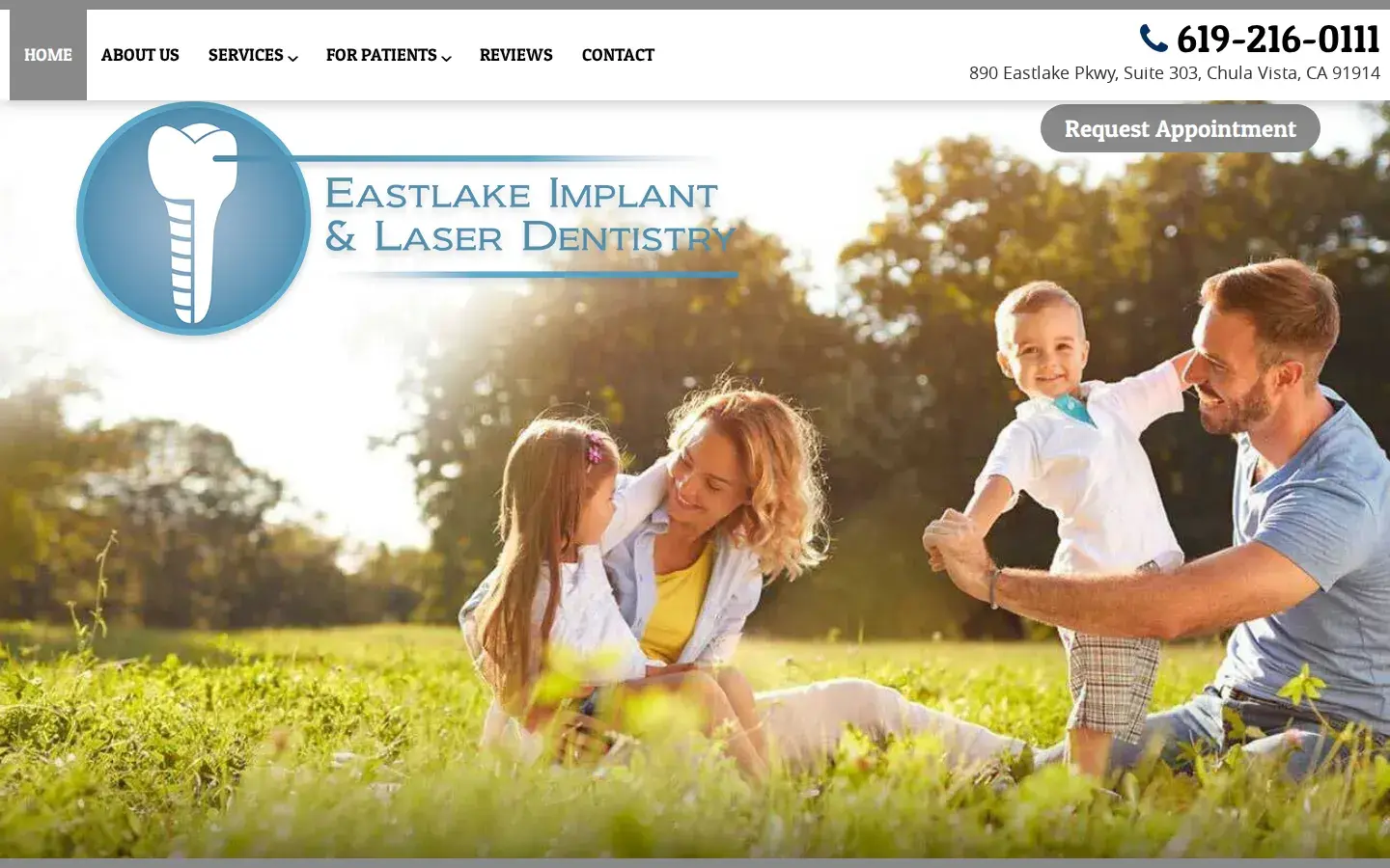 Homepage preview of Eduardo Diaz, DDS