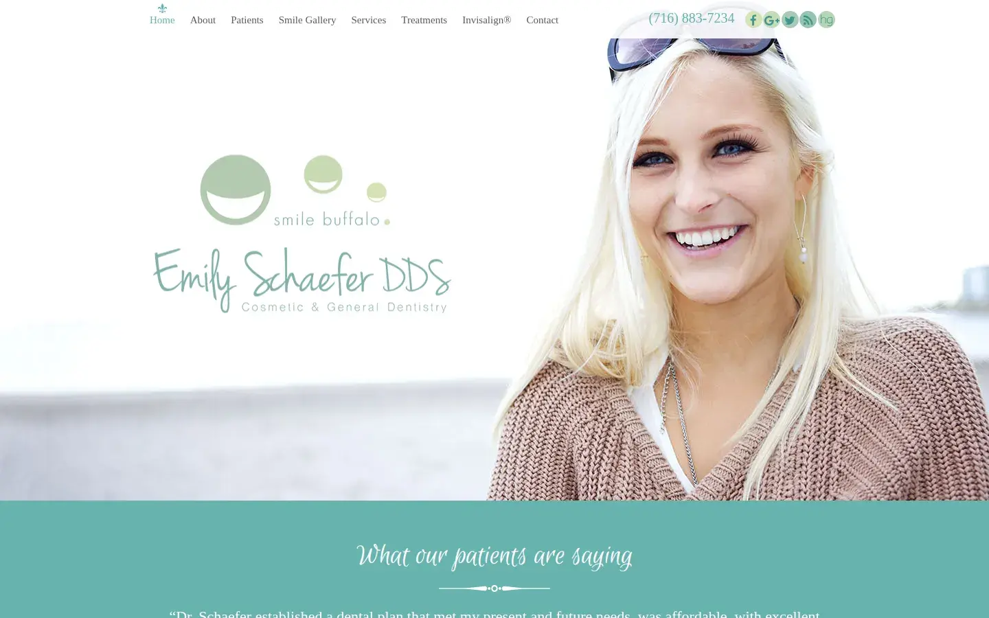 Homepage preview of Emily J. Schaefer DDS