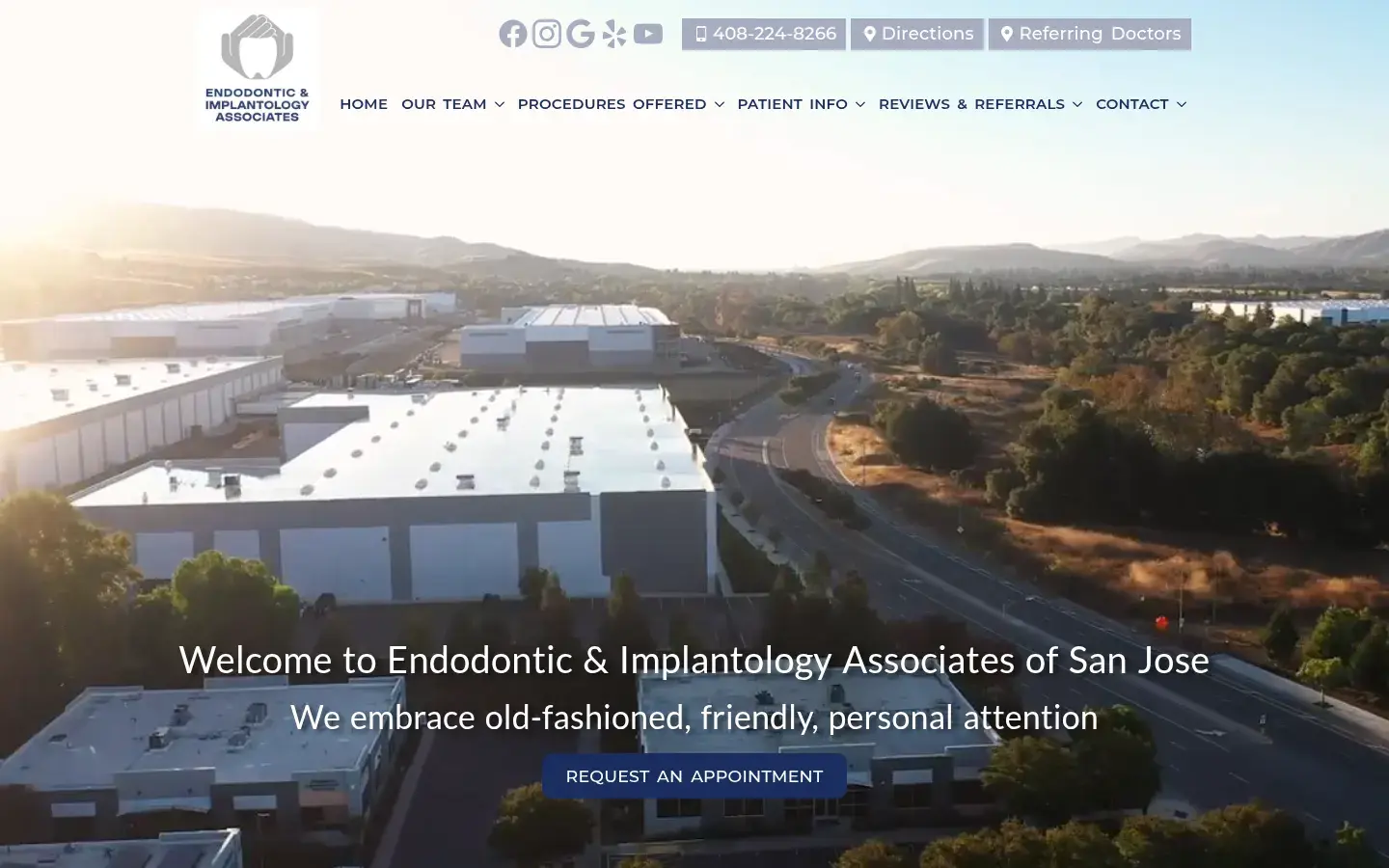 Homepage preview of Endodontic & Implantology Associates