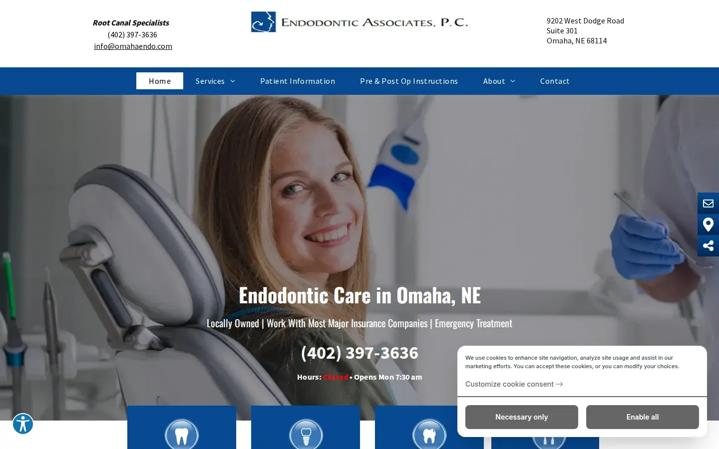 Homepage preview of Endodontic Associates, P.C.