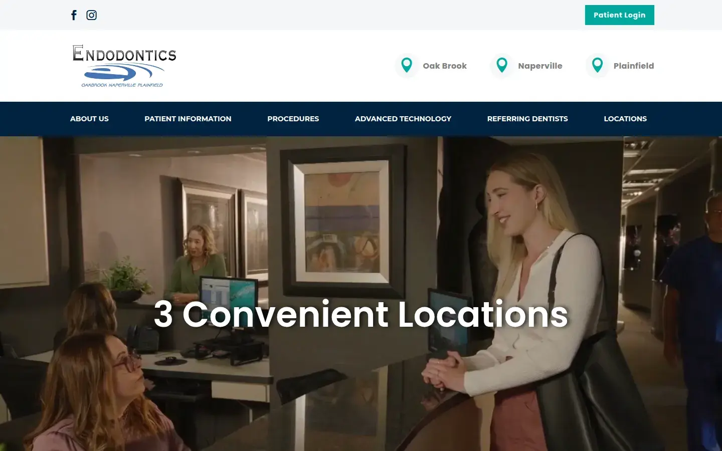 Homepage preview of Endodontic Specialists of IL