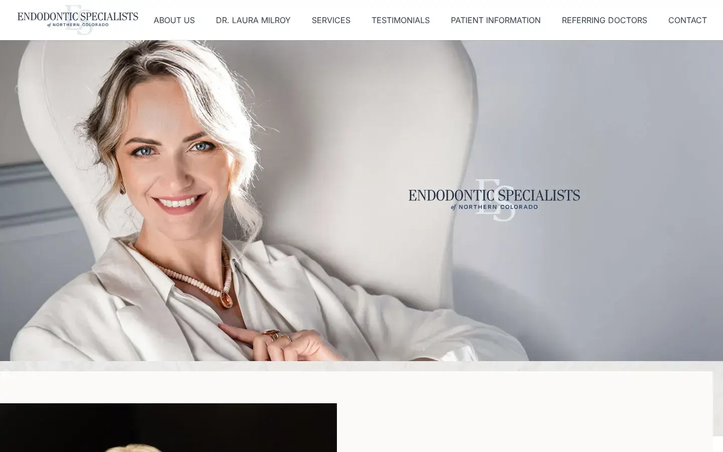 Homepage preview of Endodontic Specialists of Northern Colorado
