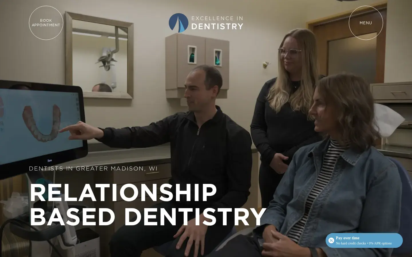 Homepage preview of Excellence in Dentistry – Madison
