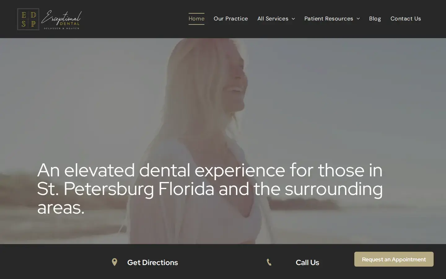 Homepage preview of Exceptional Dental of St. Pete