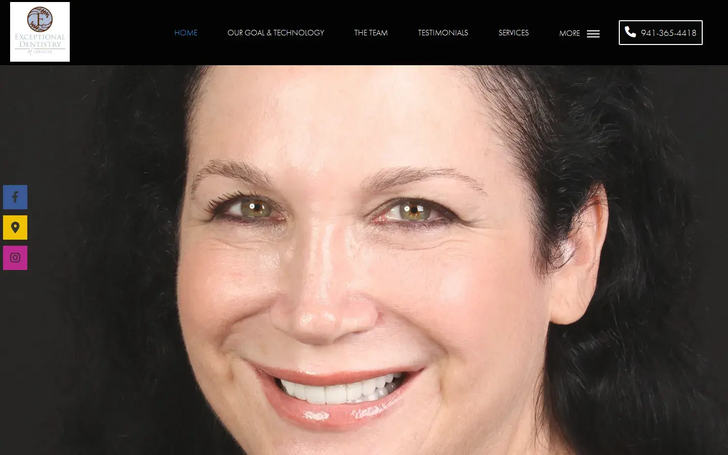 Homepage preview of Exceptional Dentistry