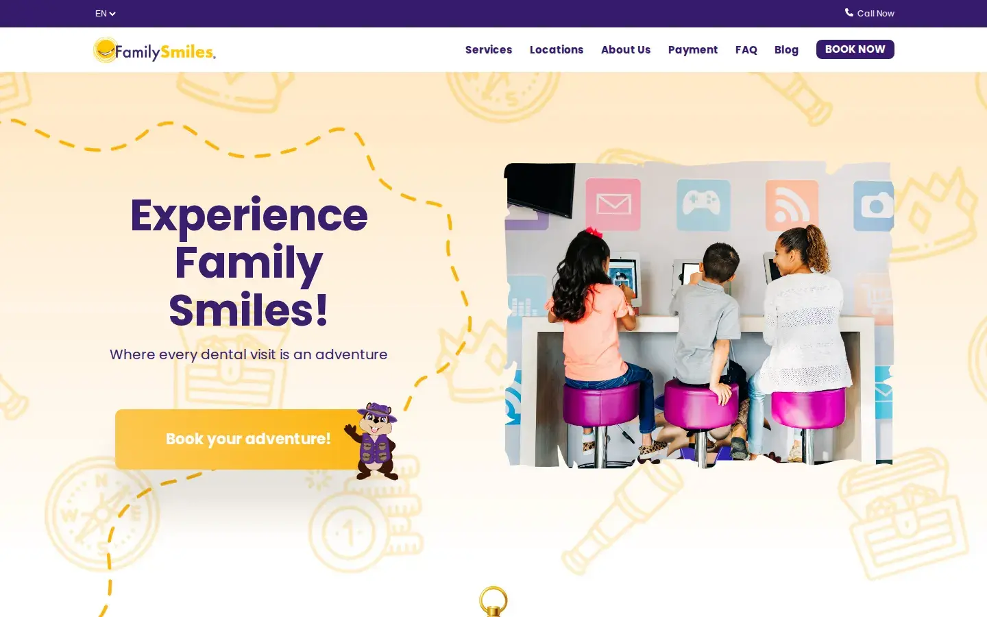 Homepage preview of Family Smiles of Granbury