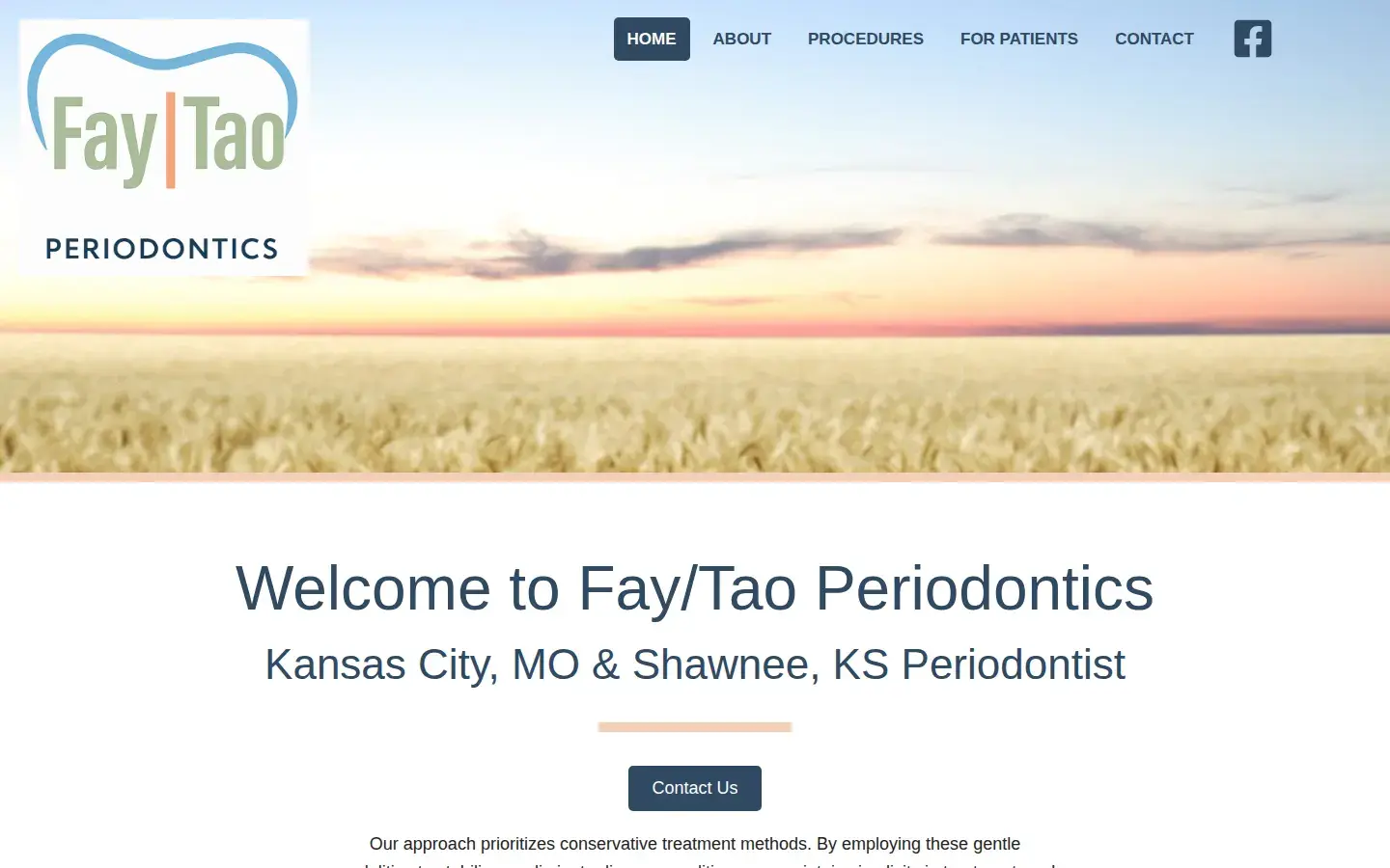 Homepage preview of Fay Periodontal Associates