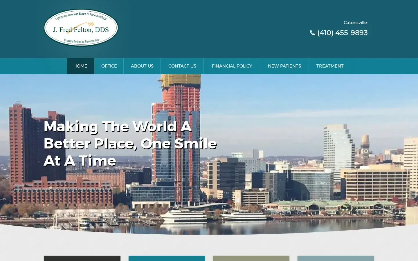 Homepage preview of Felton J Fred DDS