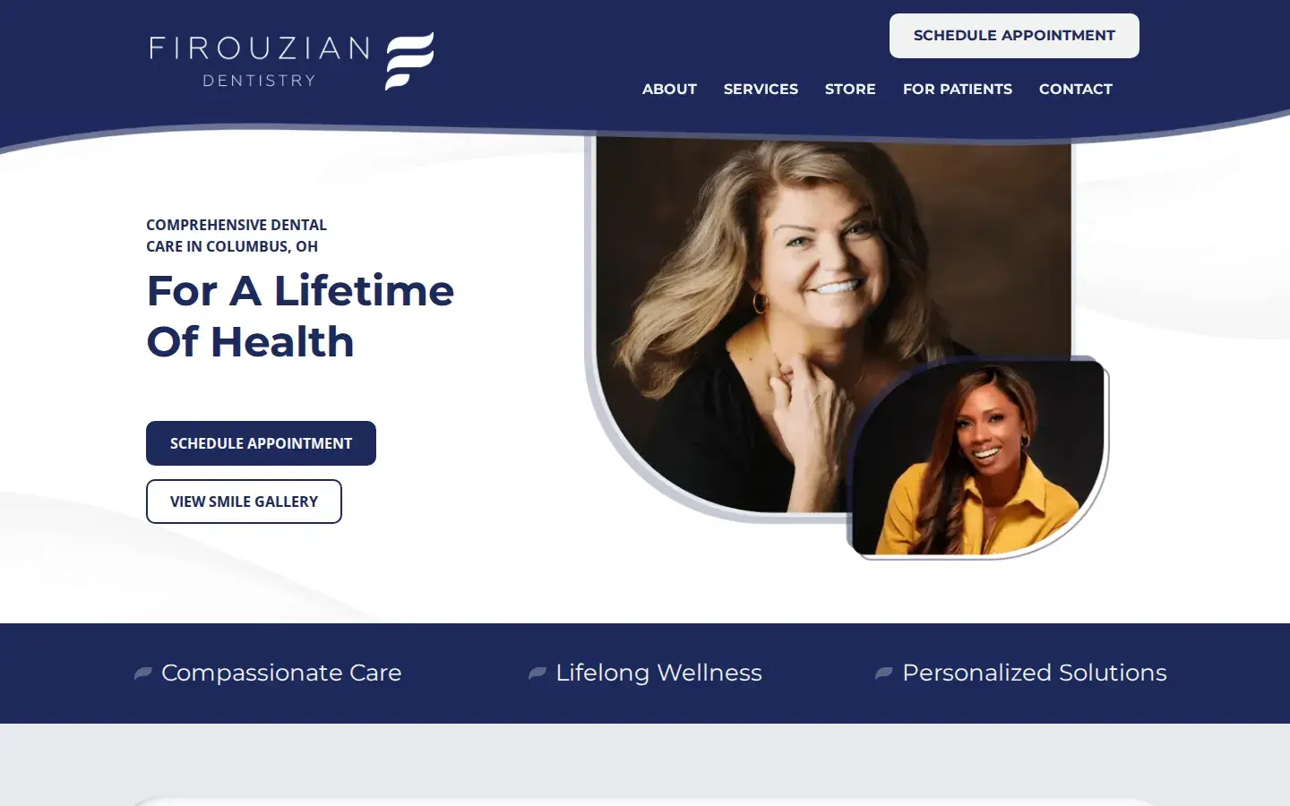 Homepage preview of Firouzian Dentistry