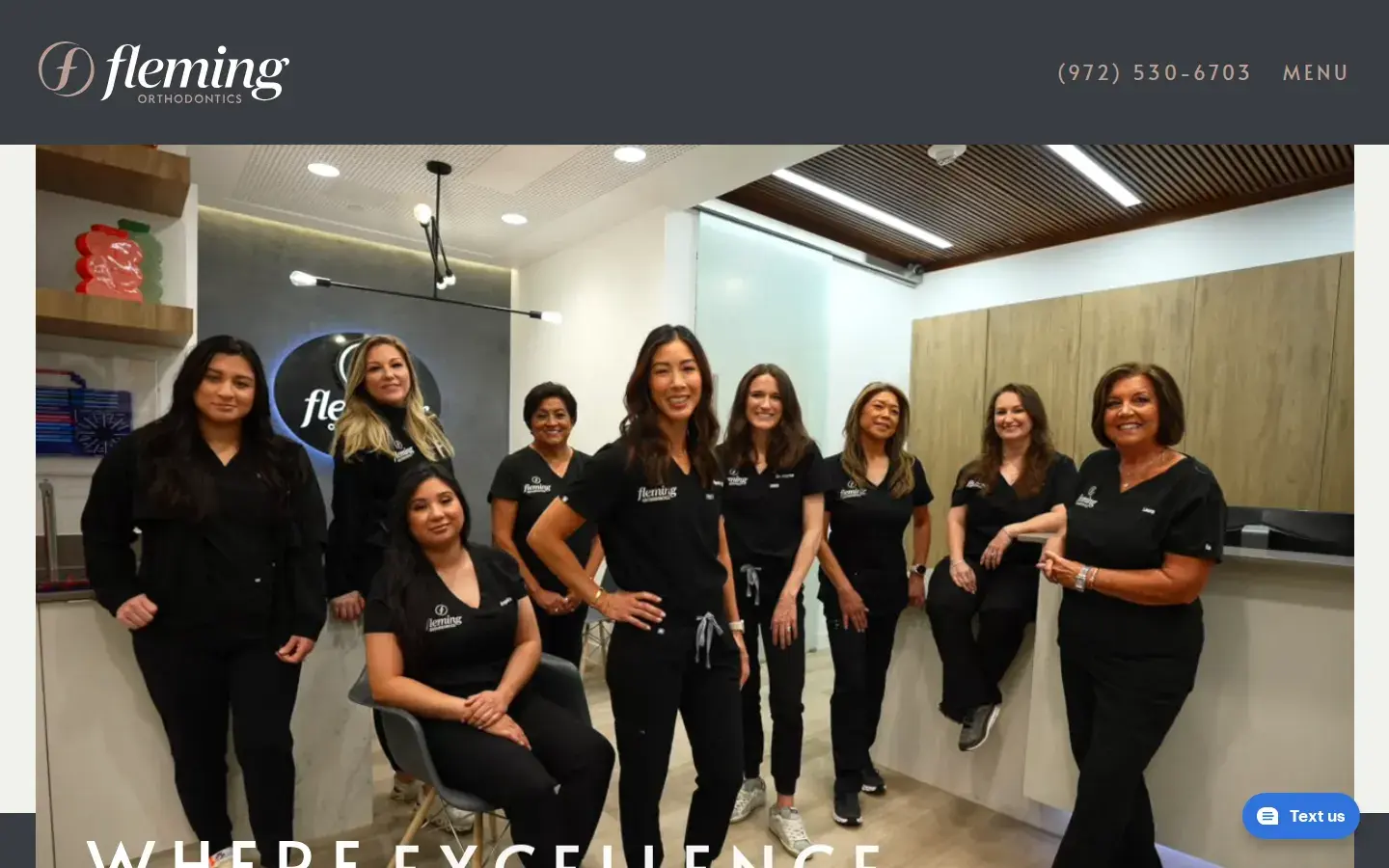Homepage preview of Fleming Orthodontics