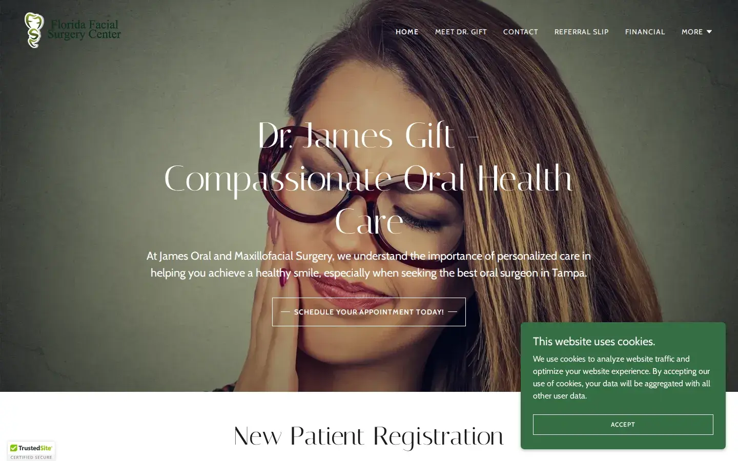 Homepage preview of Florida Facial Surgery Center