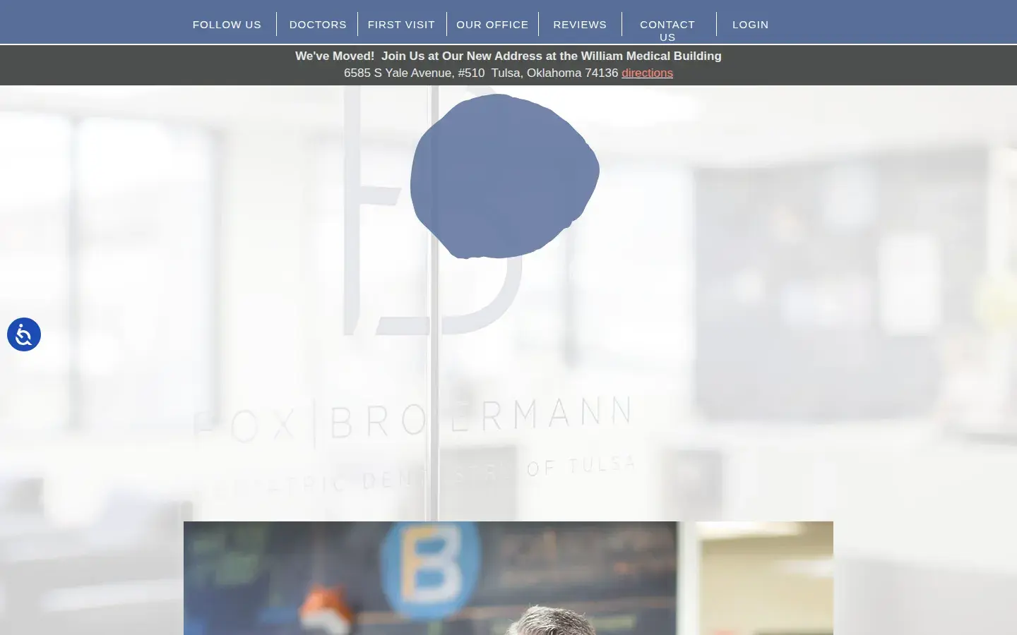 Homepage preview of Fox Broermann Pediatric Dentistry of Tulsa