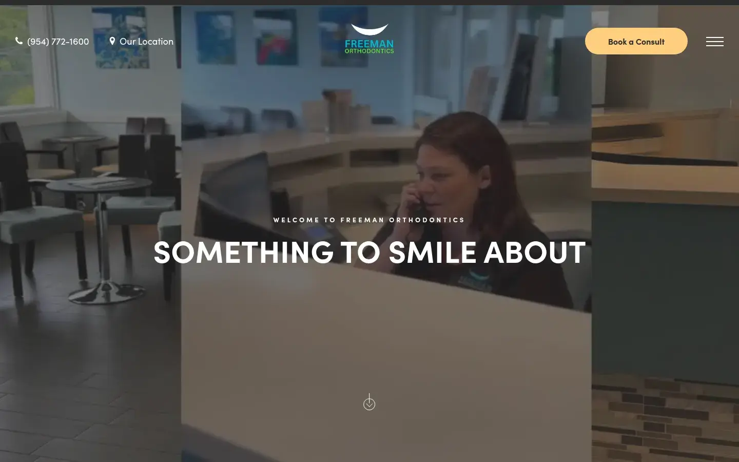Homepage preview of Freeman Orthodontic Specialists