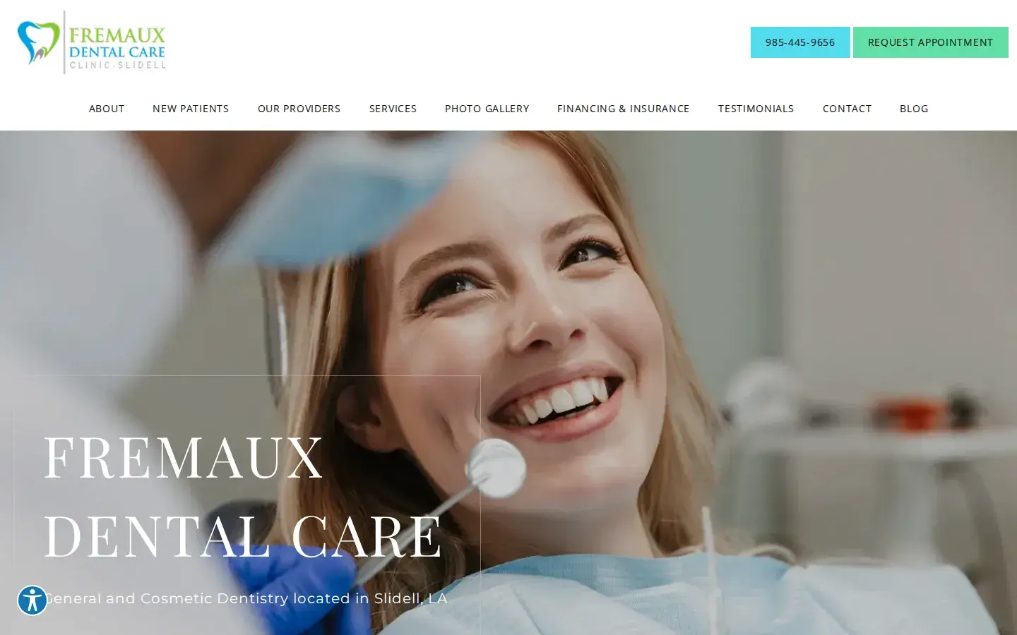 Homepage preview of Fremaux Dental Care Clinic