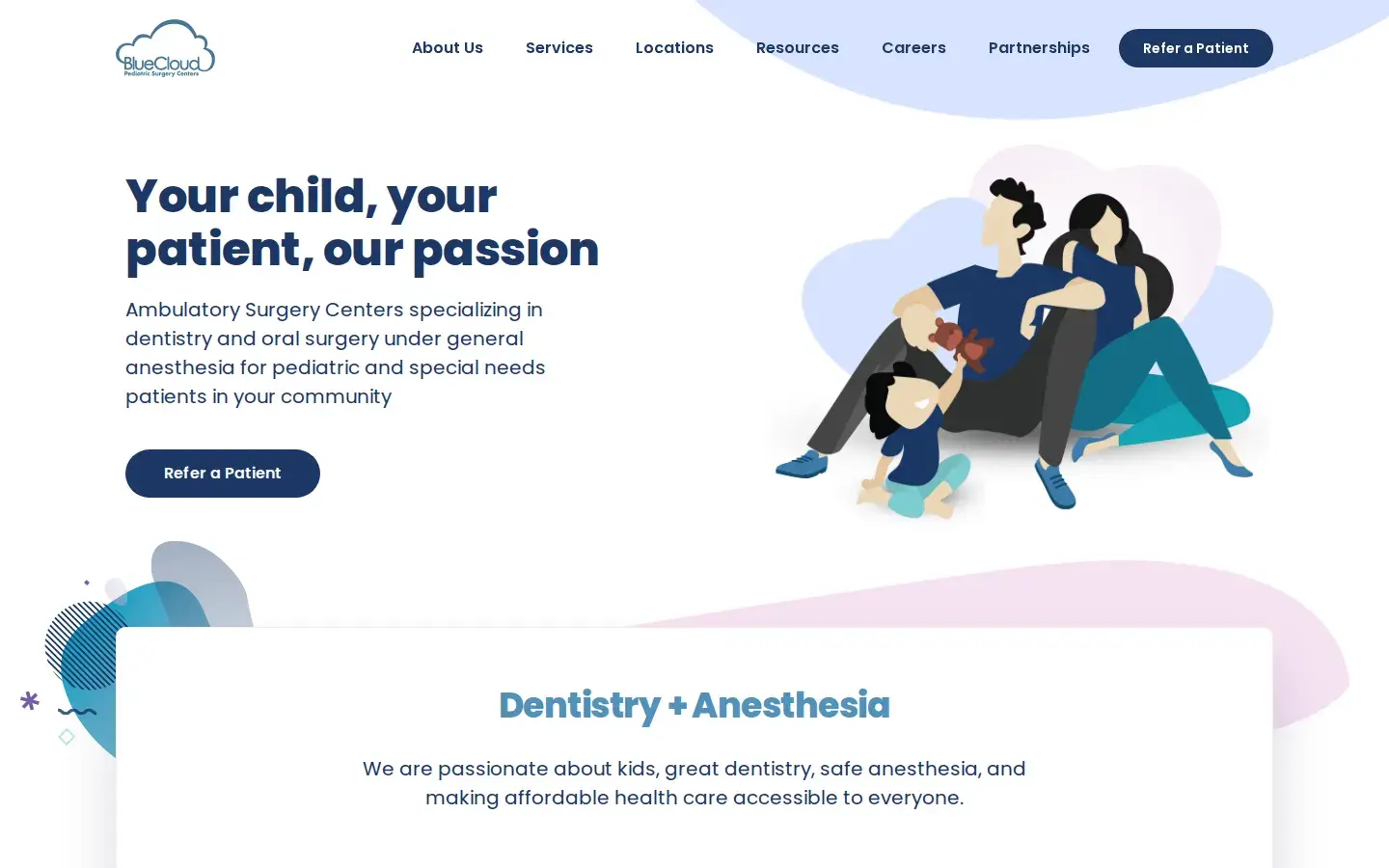 Homepage preview of Fresno Dental Surgery Center