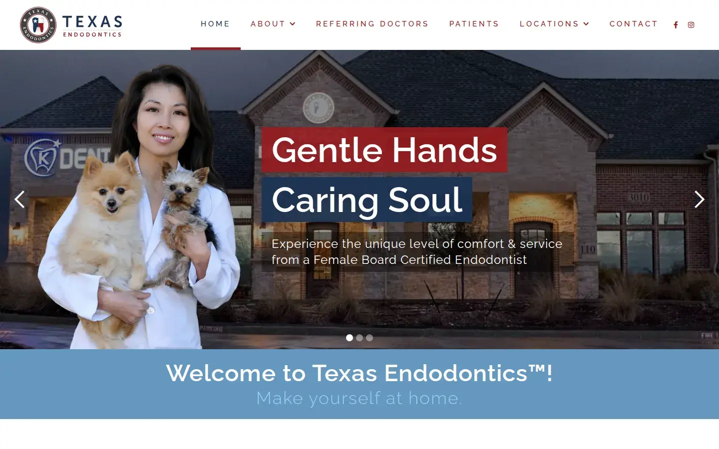 Homepage preview of Frisco Endodontics