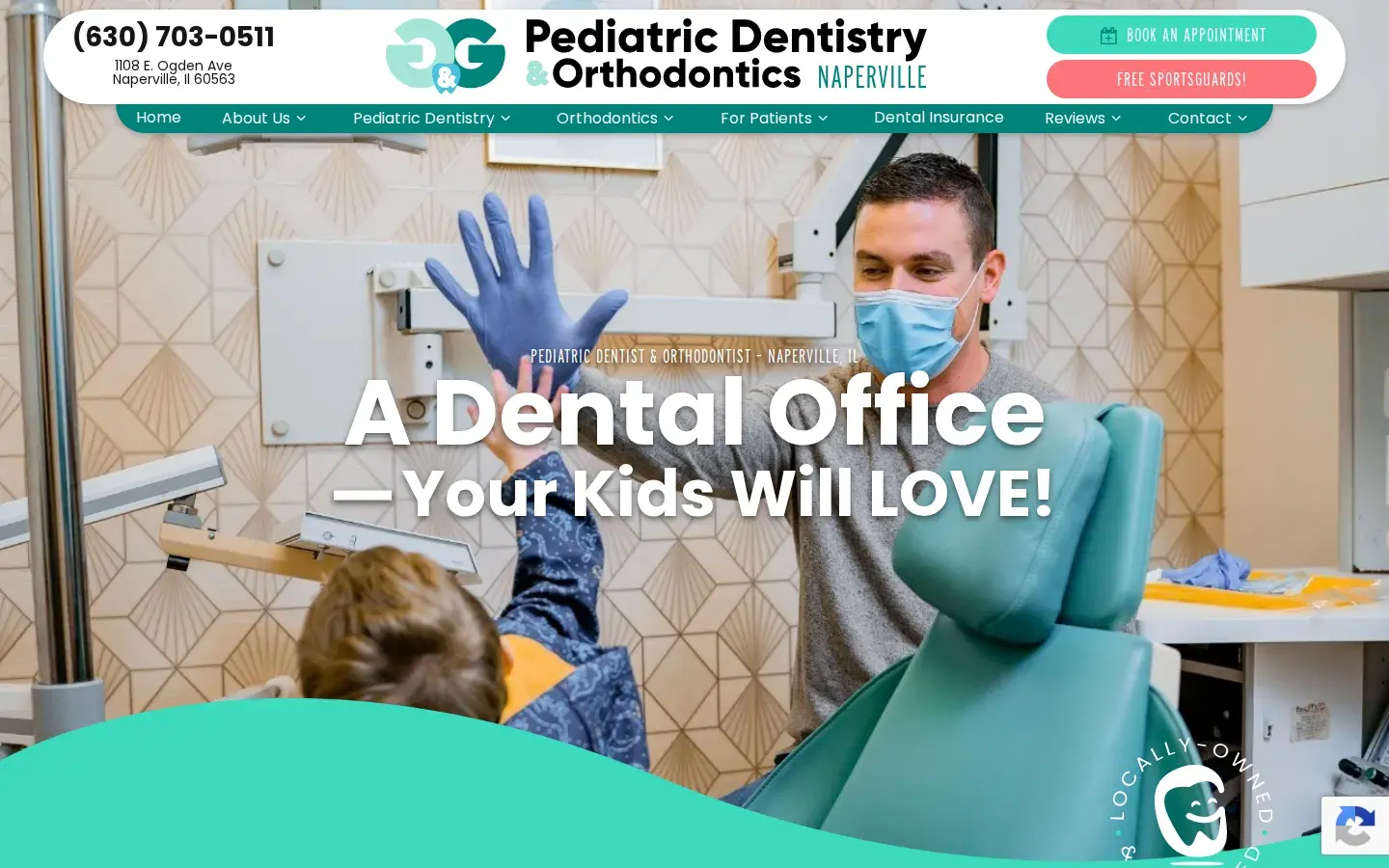 Homepage preview of G&G Pediatric Dentistry and Orthodontics