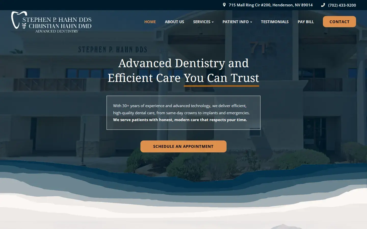 Homepage preview of Galleria Family Dental/Stephen P Hahn DDS