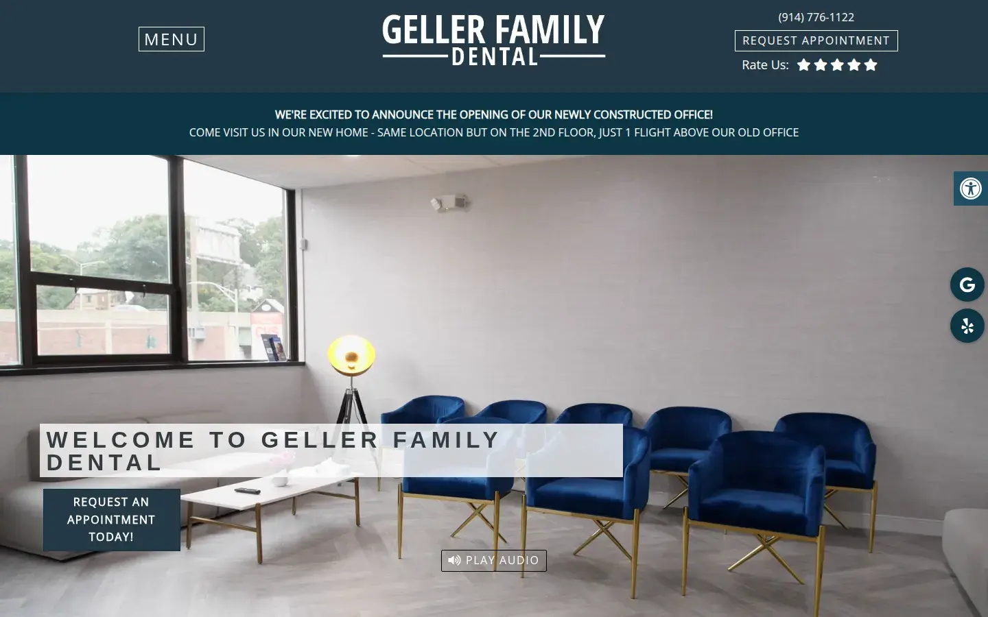 Homepage preview of Geller Family Dental