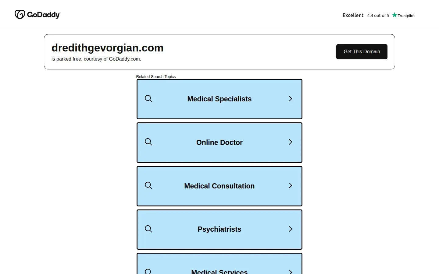 Homepage preview of Gevorgian Edith DDS