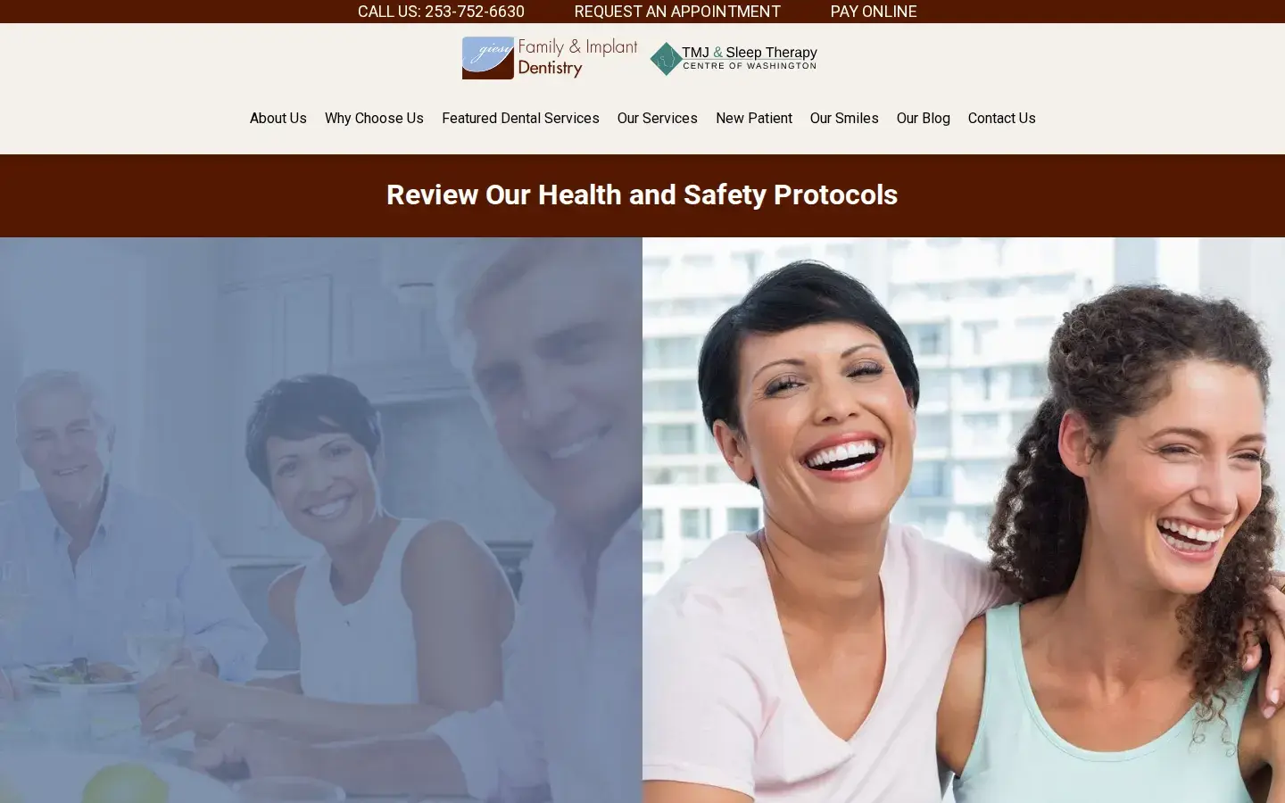 Homepage preview of Giesy Family and Implant Dentistry