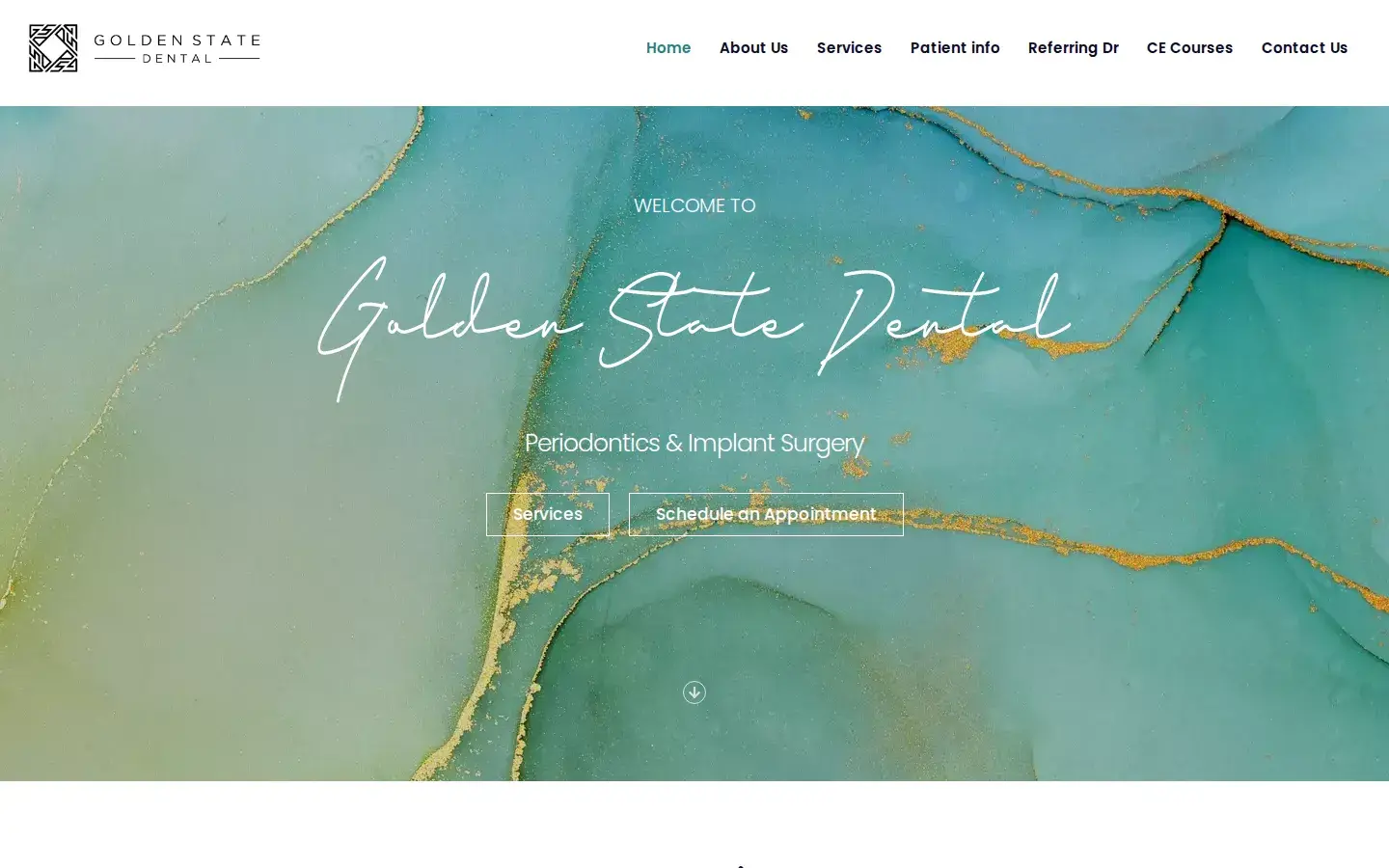 Homepage preview of Golden State Dental - Dr. Sarmad Paydar