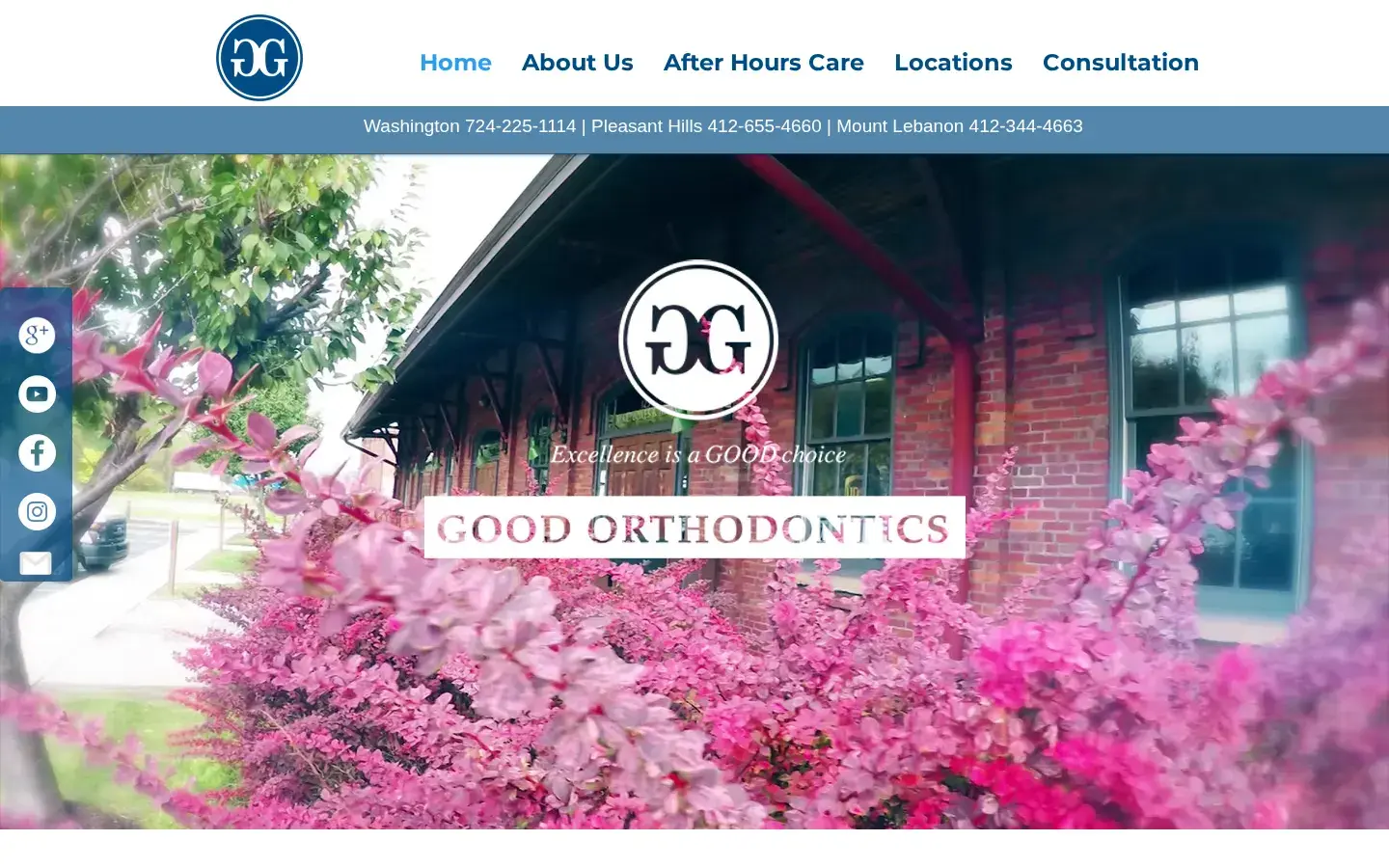Homepage preview of Good Orthodontics