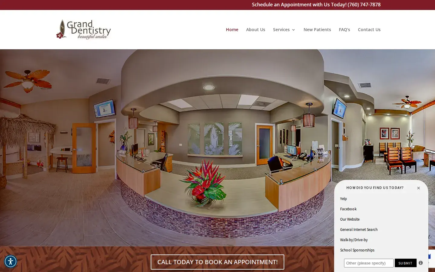 Homepage preview of Grand Dentistry