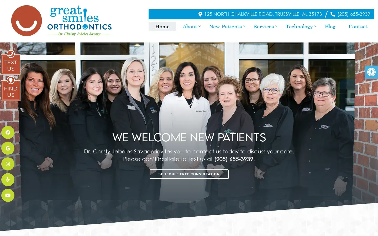 Homepage preview of Great Smiles Orthodontics - Inverness